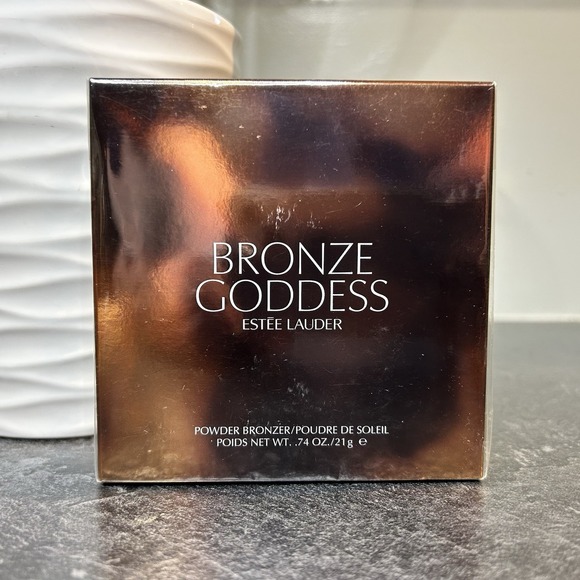 Estee Lauder Bronze Goddess 02 Medium Powder Bronzer .74oz All Skin Types NEW - Picture 1 of 5